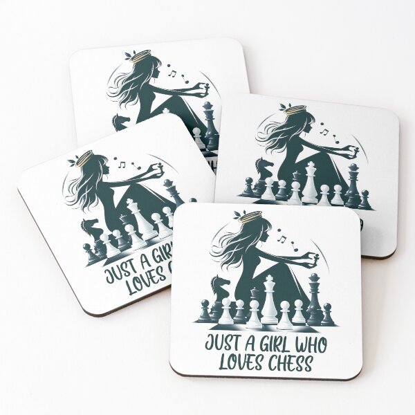 Item preview, Just A Girl Who Loves Chess designed and sold by teedory.