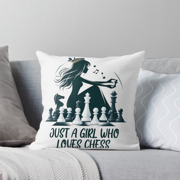 Item preview, Just A Girl Who Loves Chess designed and sold by teedory.