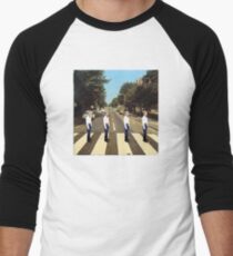 Walmart Yodeling Abbey Road Baseball ¾ Sleeve T-Shirt