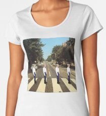 Walmart Yodeling Abbey Road Women's Premium T-Shirt