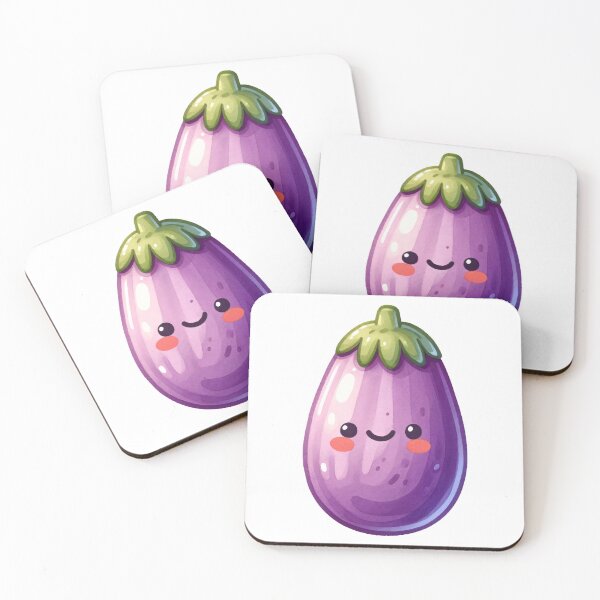Item preview, Cute Eggplant designed and sold by Emitropy.