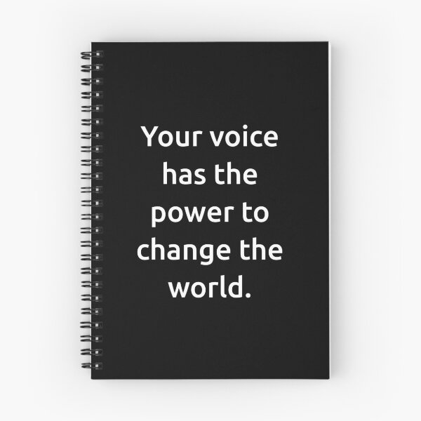 Item preview, Your voice has the power to change the world. designed and sold by IMCDT.