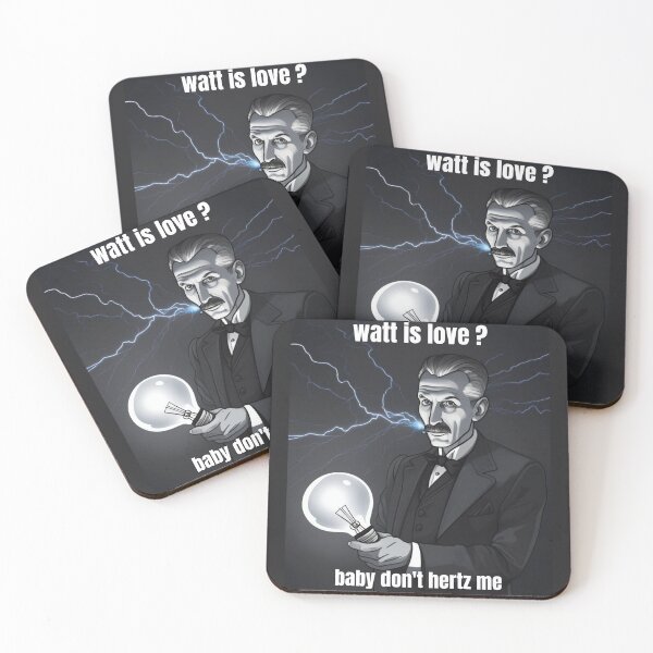 Item preview, watt is love tesla nikola tesla v1  designed and sold by DrMerlin.