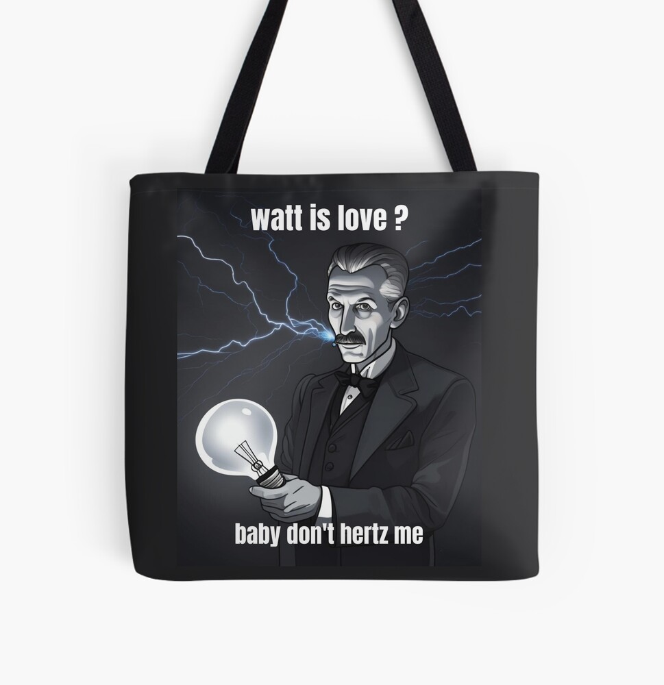watt is love tesla nikola tesla v1  Backpack