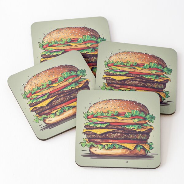 Item preview, TrippleBurger drawing designed and sold by TrendShopToday.