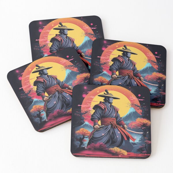 Item preview, Galaxy Mountains Samurai designed and sold by TondoMeander.