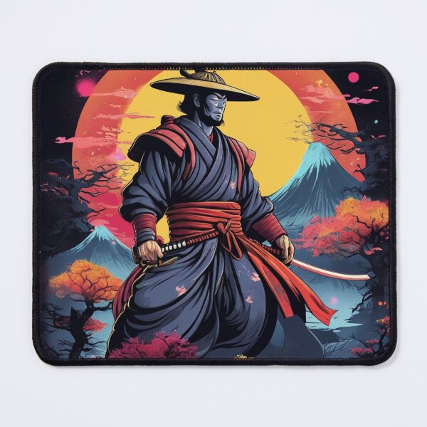 Item preview, Galaxy Mountains Samurai designed and sold by TondoMeander.