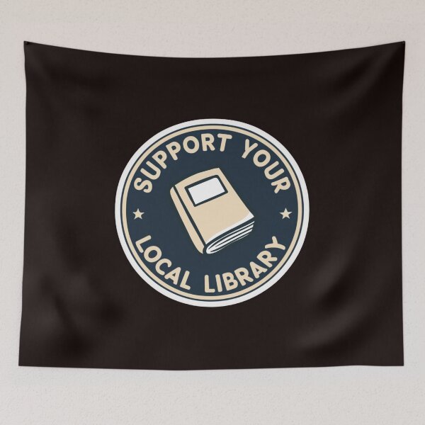 Item preview, Support Your Local Library Kids designed and sold by sadedream.