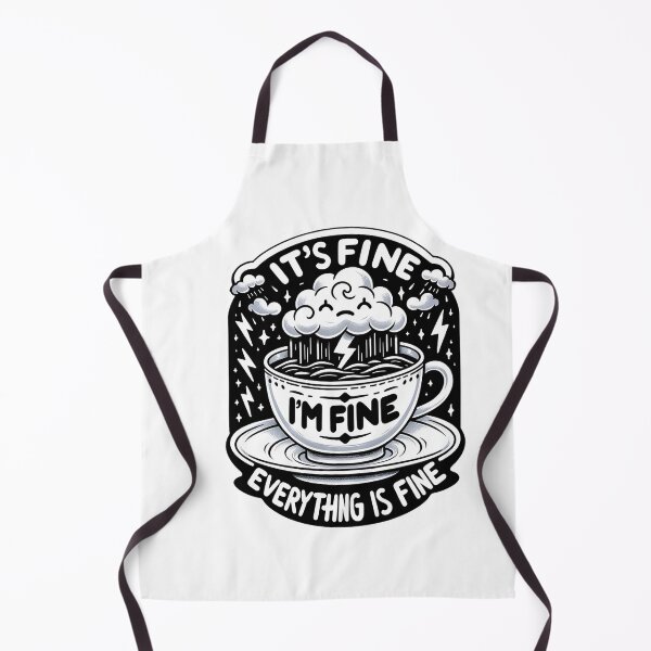 Item preview, It's Fine I'm Fine Everything is Fine designed and sold by Simplystik.