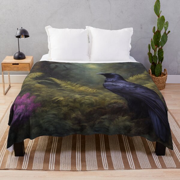 Item preview, Raven in the Woods designed and sold by AugustBrennan.