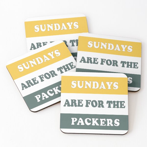Item preview, Sundays are for The Packers funny  designed and sold by PrintItStudio.