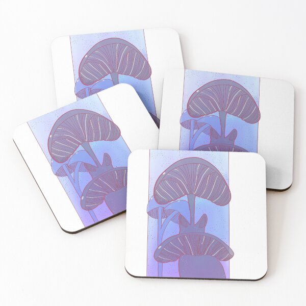 Item preview, Mushrooms and Cat designed and sold by LeeGSilentArts.