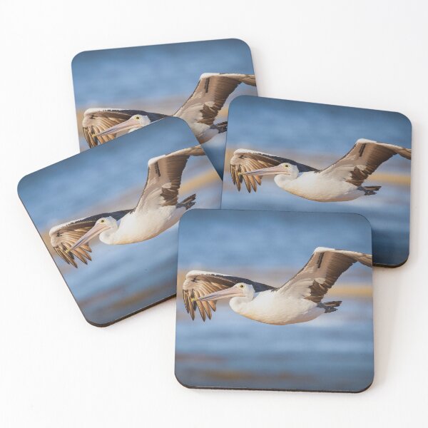 Item preview, Australian pelican flying - pelican designed and sold by Tara Smithson.