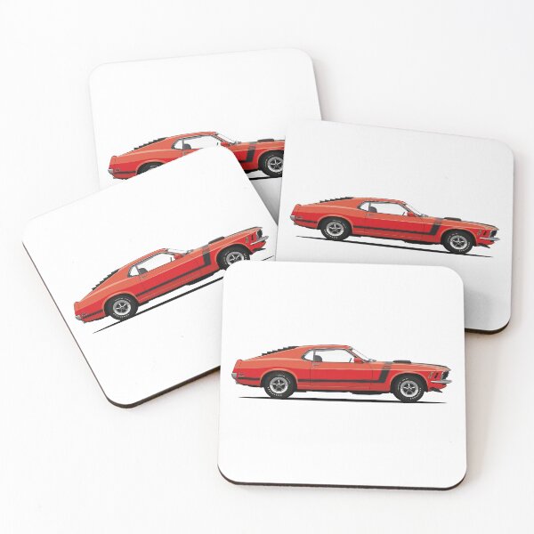 Item preview, Mustang BOSS 302 Calypso Coral designed and sold by OlegNaches.