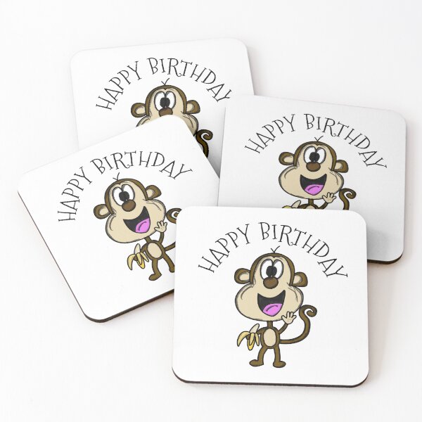 Artikelvorschau, Alles Gute zum Geburtstag, Affe! Wildtier- und Tierliebhaber entworfen und verkauft von doodlerob.