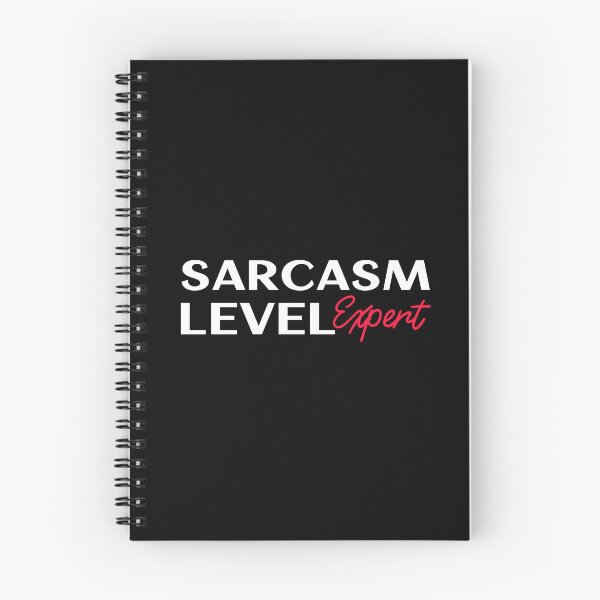 Item preview, "Master the Art of Sarcasm with this Expert Level Typography" designed and sold by HoodieNTee.
