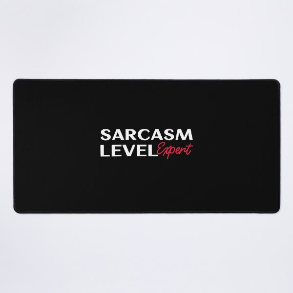 Item preview, "Master the Art of Sarcasm with this Expert Level Typography" designed and sold by HoodieNTee.