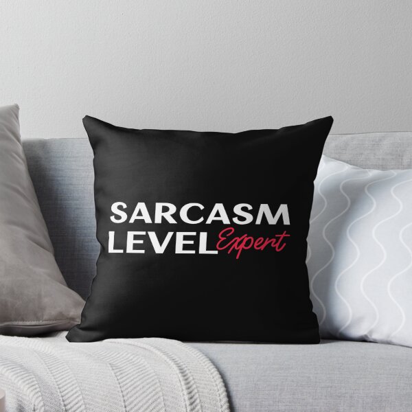 Item preview, "Master the Art of Sarcasm with this Expert Level Typography" designed and sold by HoodieNTee.