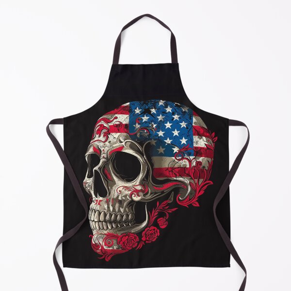 Item preview, Flag Skull Artwork designed and sold by KatanaCreative.