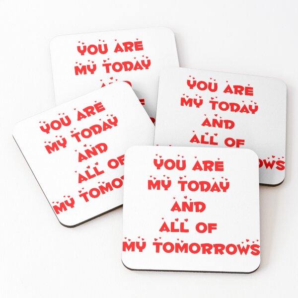 Item preview, You are my today and all of my tomorrows designed and sold by lu-print-design.