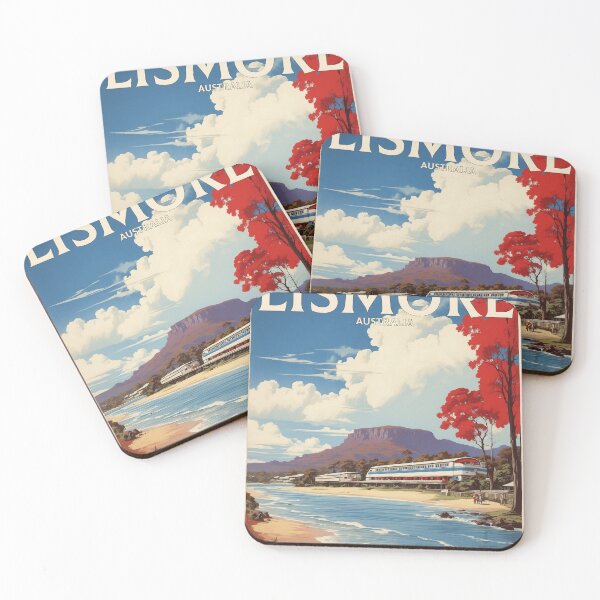 Item preview, Lismore Australia Tourism Vintage Poster designed and sold by TravelersGems.