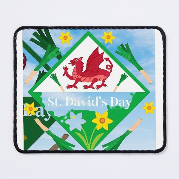 Item preview, St David's Day Holiday T-Shirt designed and sold by DesignDoctrine.