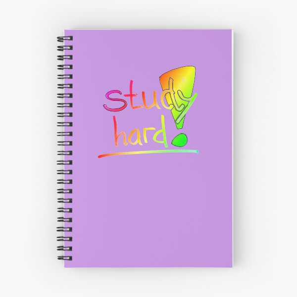 Item preview, Study hard nerd learing lettering | student motivation handlettering colorful typography designed and sold by lausn.