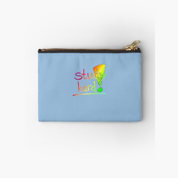 Item preview, Study hard nerd learing lettering | student motivation handlettering colorful typography designed and sold by lausn.