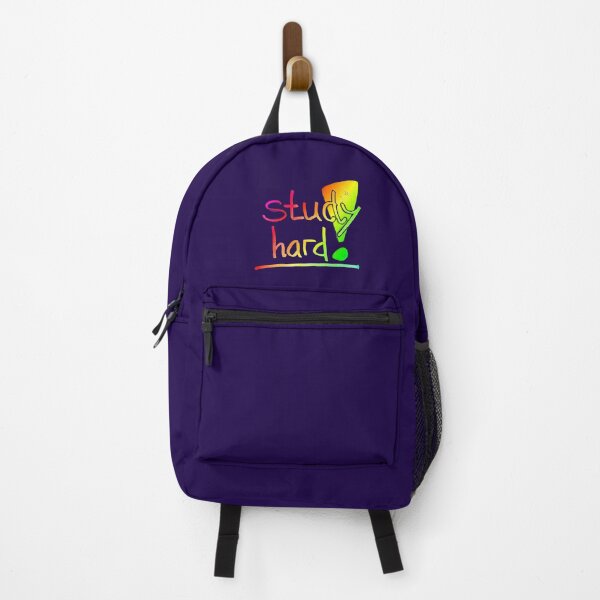 Item preview, Study hard nerd learing lettering | student motivation handlettering colorful typography designed and sold by lausn.