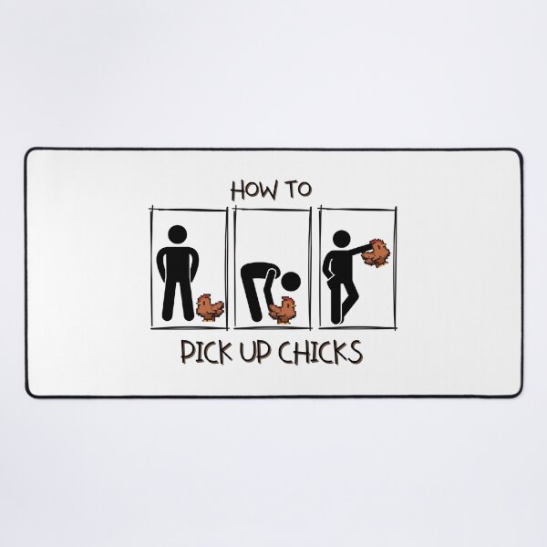 Item preview, How To Pick Up Chicks Funny Quote designed and sold by wejollydigitals.
