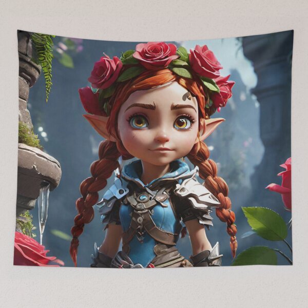 Item preview, Cute Fairy Elf designed and sold by Chantel Fourie.