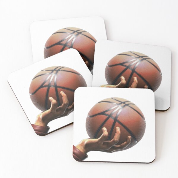 Item preview, One hand holds a basketball in the air designed and sold by TeeDesignMaster.