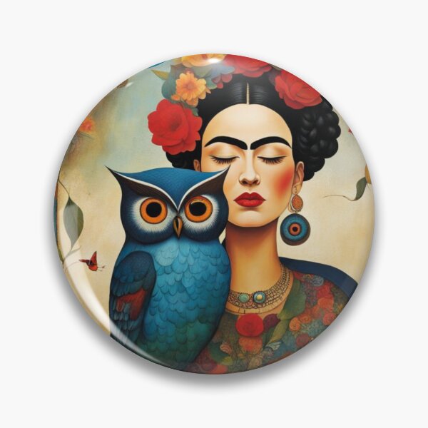 Item preview, FRIDA'S OWL designed and sold by Owl-o-the-wisp.