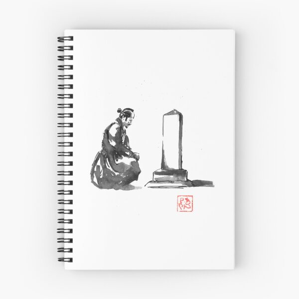 Item preview, samurai grieving designed and sold by pechane.