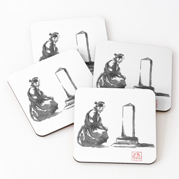 Item preview, samurai grieving designed and sold by pechane.