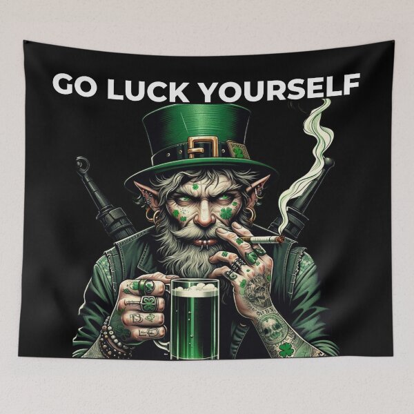 Item preview, St. Patrick's Day - Rebel leprechaun: St. Patrick's with Attitude designed and sold by Sovi14.