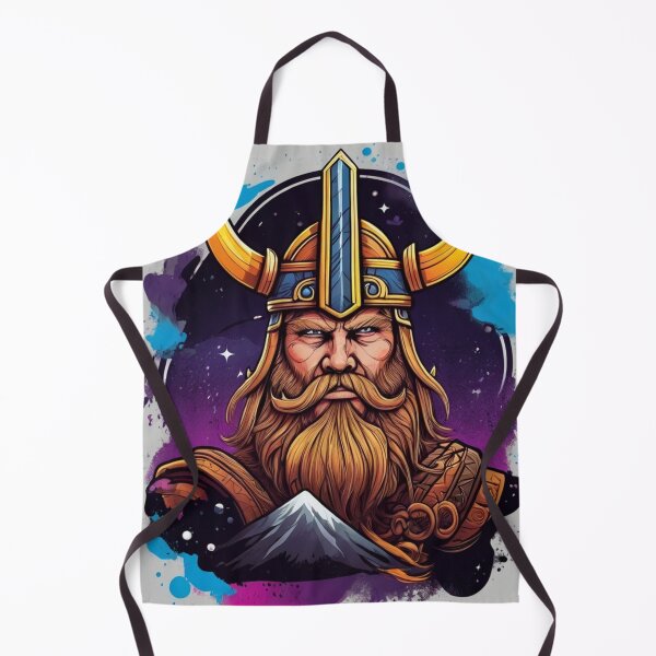 Item preview, Galaxy Portrait Viking designed and sold by TondoMeander.