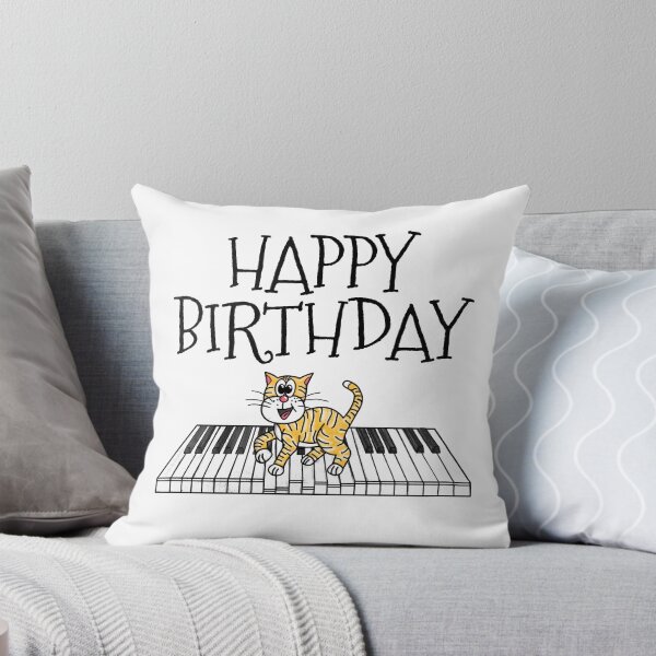 Item preview, Piano Cat Pianist Birthday Music Teacher Musician designed and sold by doodlerob.