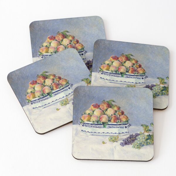 Item preview, Still Life with Peaches and Grapes designed and sold by tomorrowsart.