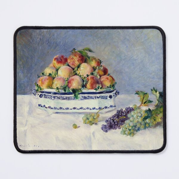 Item preview, Still Life with Peaches and Grapes designed and sold by tomorrowsart.