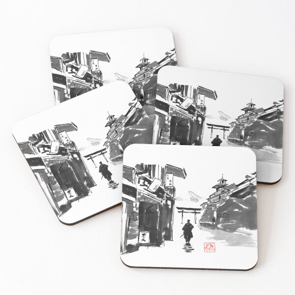 Item preview, samurai in the city designed and sold by pechane.