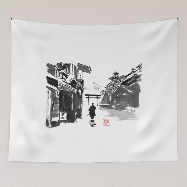 Item preview, samurai in the city designed and sold by pechane.