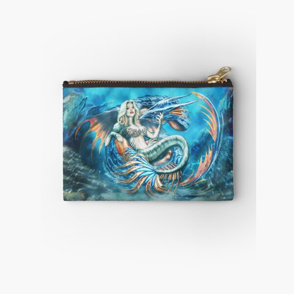 Item preview, Tempest - Mermaid with Sea Dragon designed and sold by unnaturalforces.