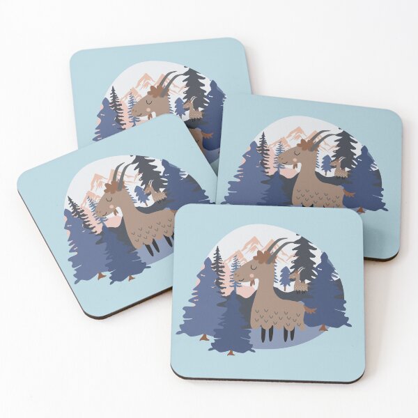 Item preview, Cute Mountain Goats designed and sold by AnulaArt.