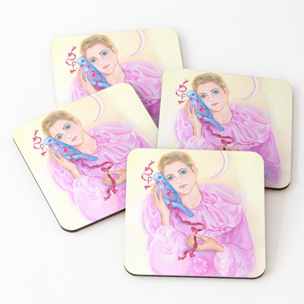 Item preview, PIERROT AND BLUEBIRD designed and sold by Judy Mastrangelo.