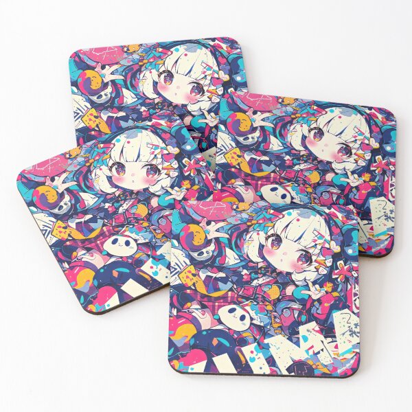 Item preview, Kuma's Vibrant Digital Dimension designed and sold by Retro Type.