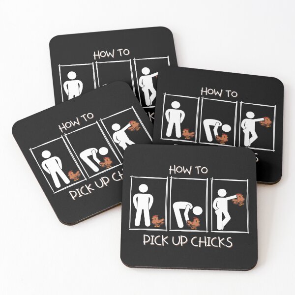 Item preview, How To Pick Up Chicks Funny Quote designed and sold by wejollydigitals.