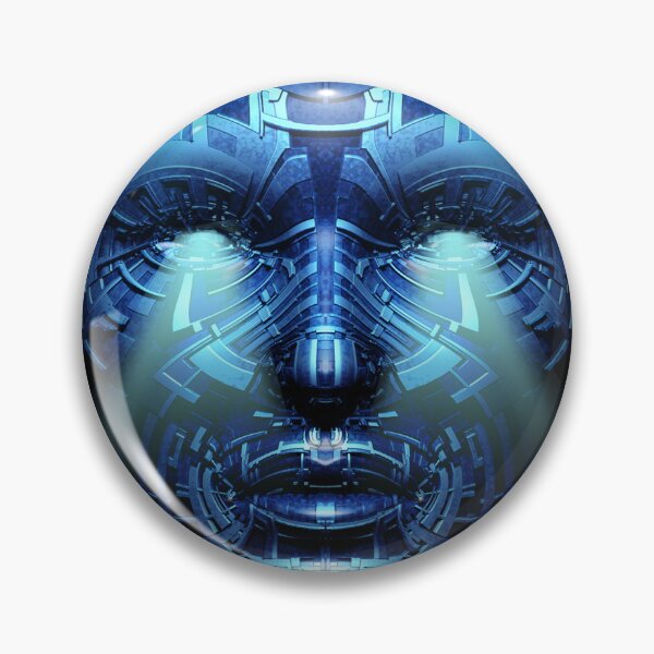 Item preview, Android - Fantasy Robot 3D Illustration - blue Version designed and sold by KairoDesign.