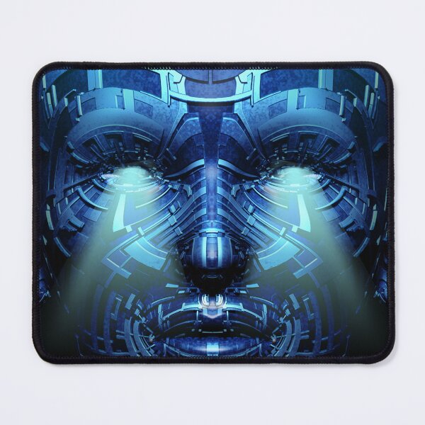 Item preview, Android - Fantasy Robot 3D Illustration - blue Version designed and sold by KairoDesign.