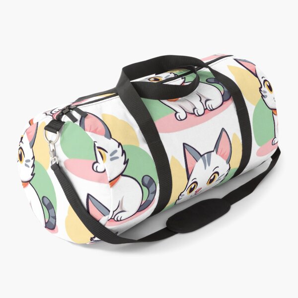 Item preview, Cute cat with colorful background, kawaii cat designed and sold by PurpleWay.